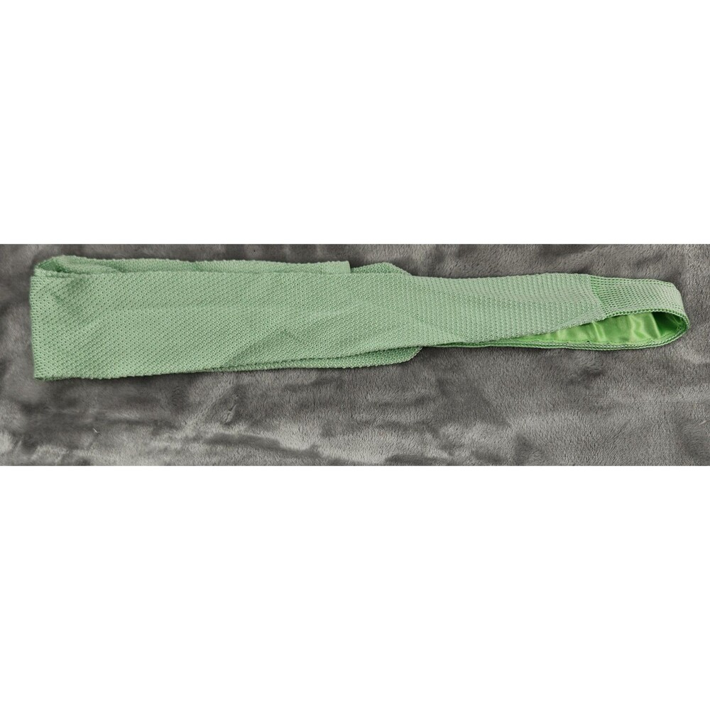 Bonobos Green Premium One Size Fits Most Necktie NWOT 3" Wide Handmade in USA